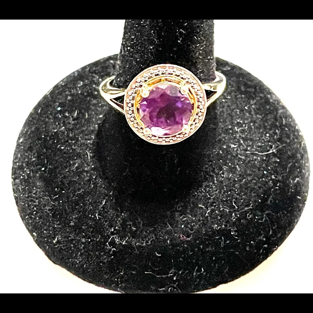 Sterling Amethyst Ring